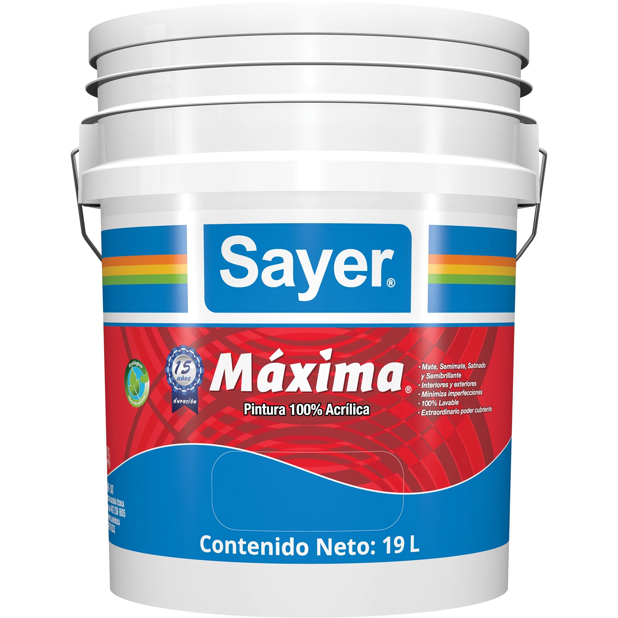 PINTURA 100% ACRILICA MAXIMA