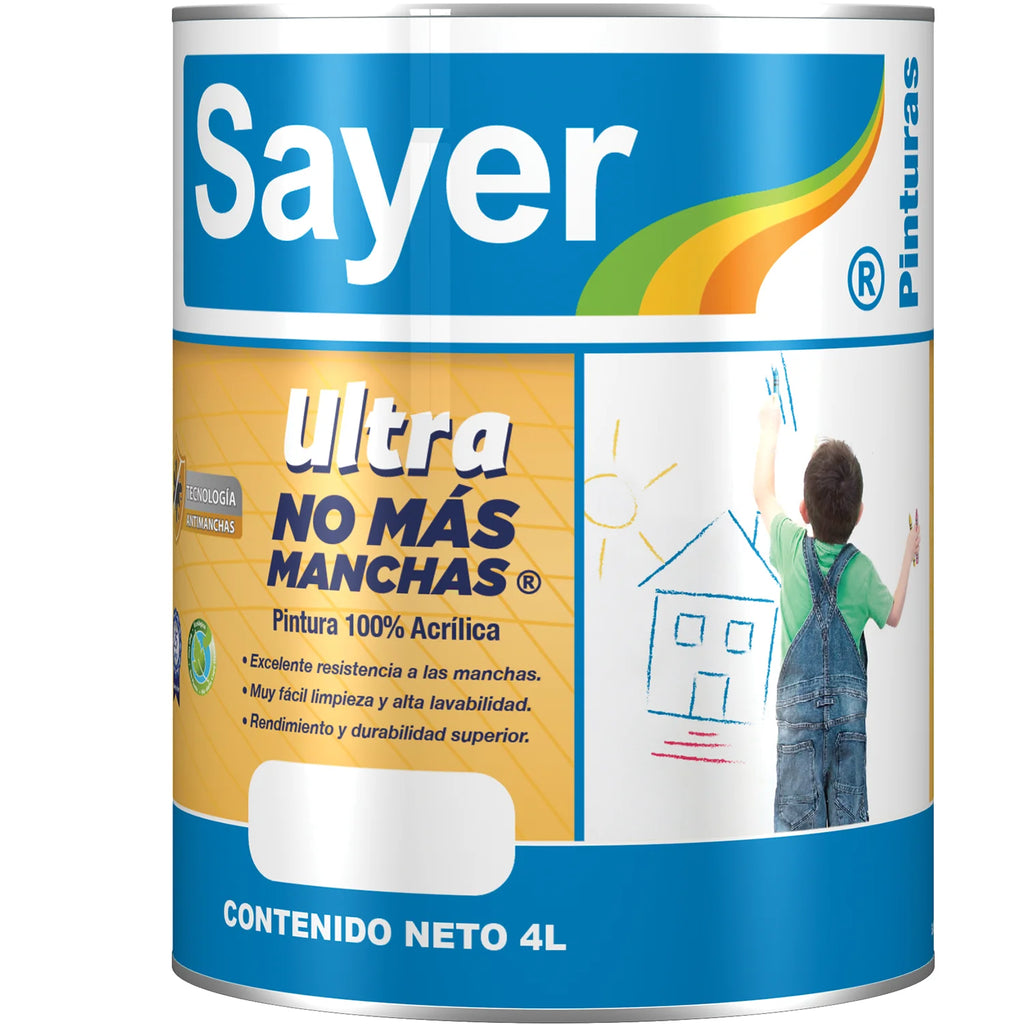 PINTURA ULTRA NO MÁS MANCHAS BLANCO