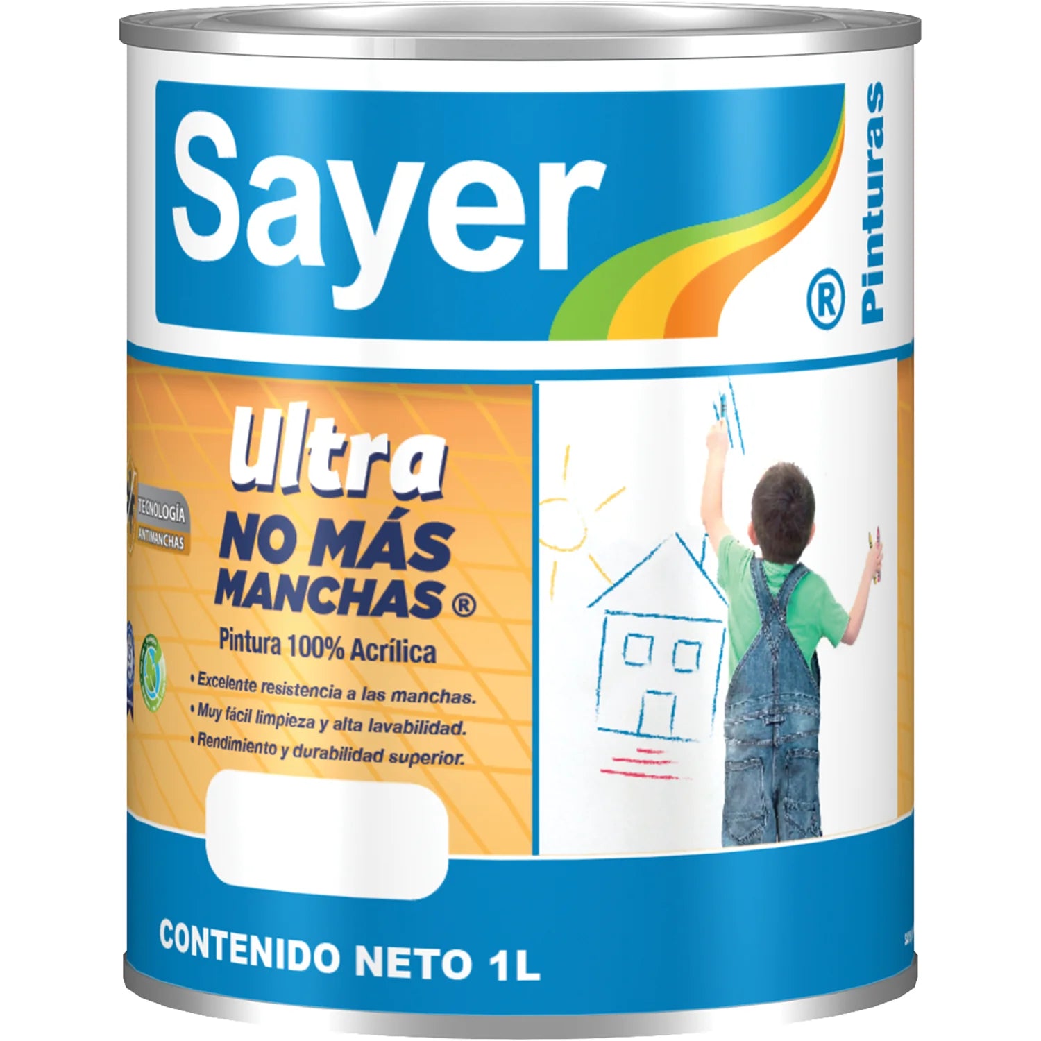 PINTURA ULTRA NO MÁS MANCHAS BLANCO