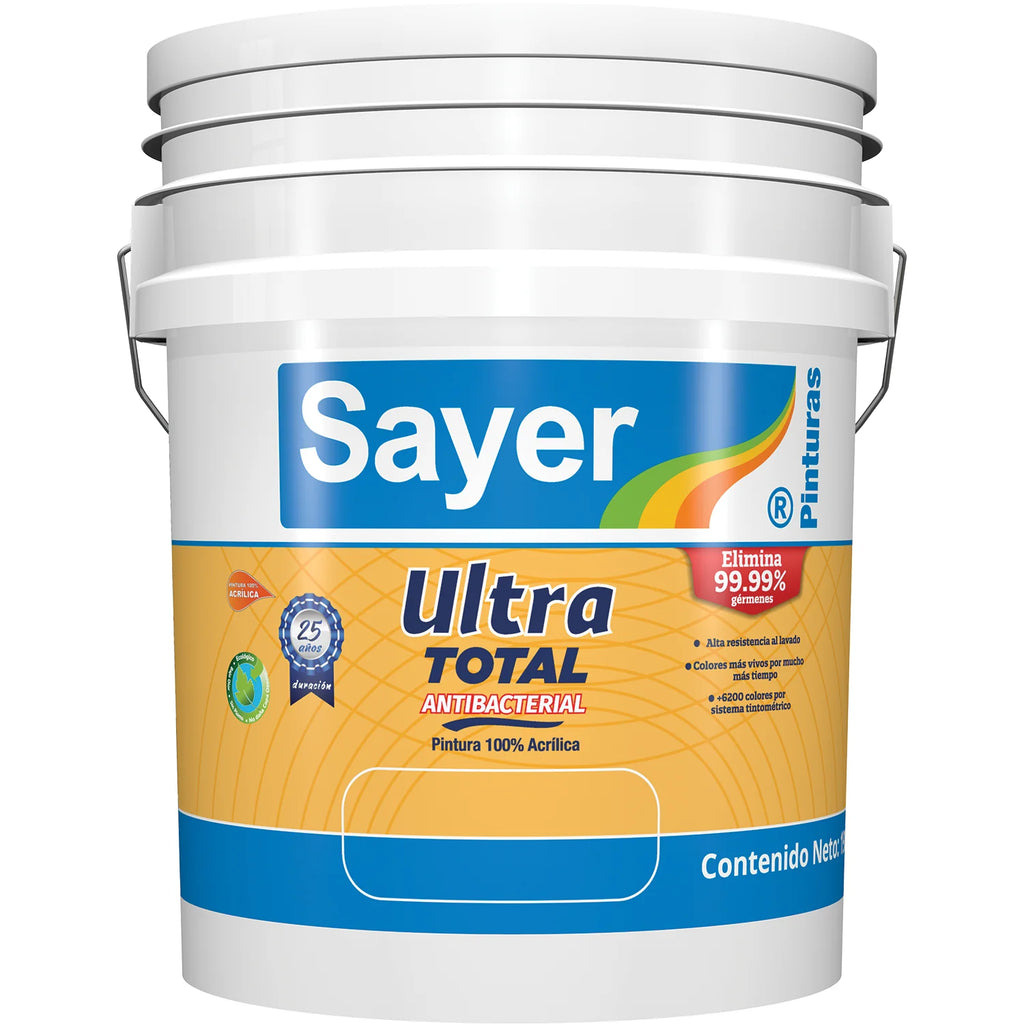 PINTURA ULTRA TOTAL ANTIBACTERIAL BLANCO