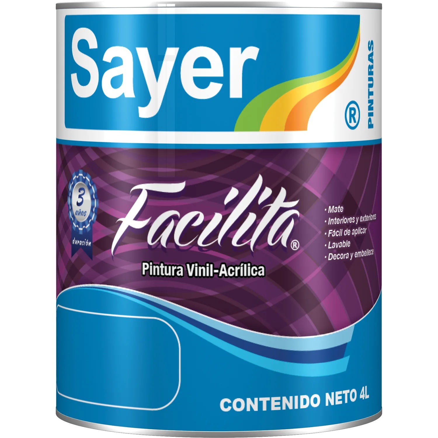 PINTURA VINIL ACRILICA FACILITA