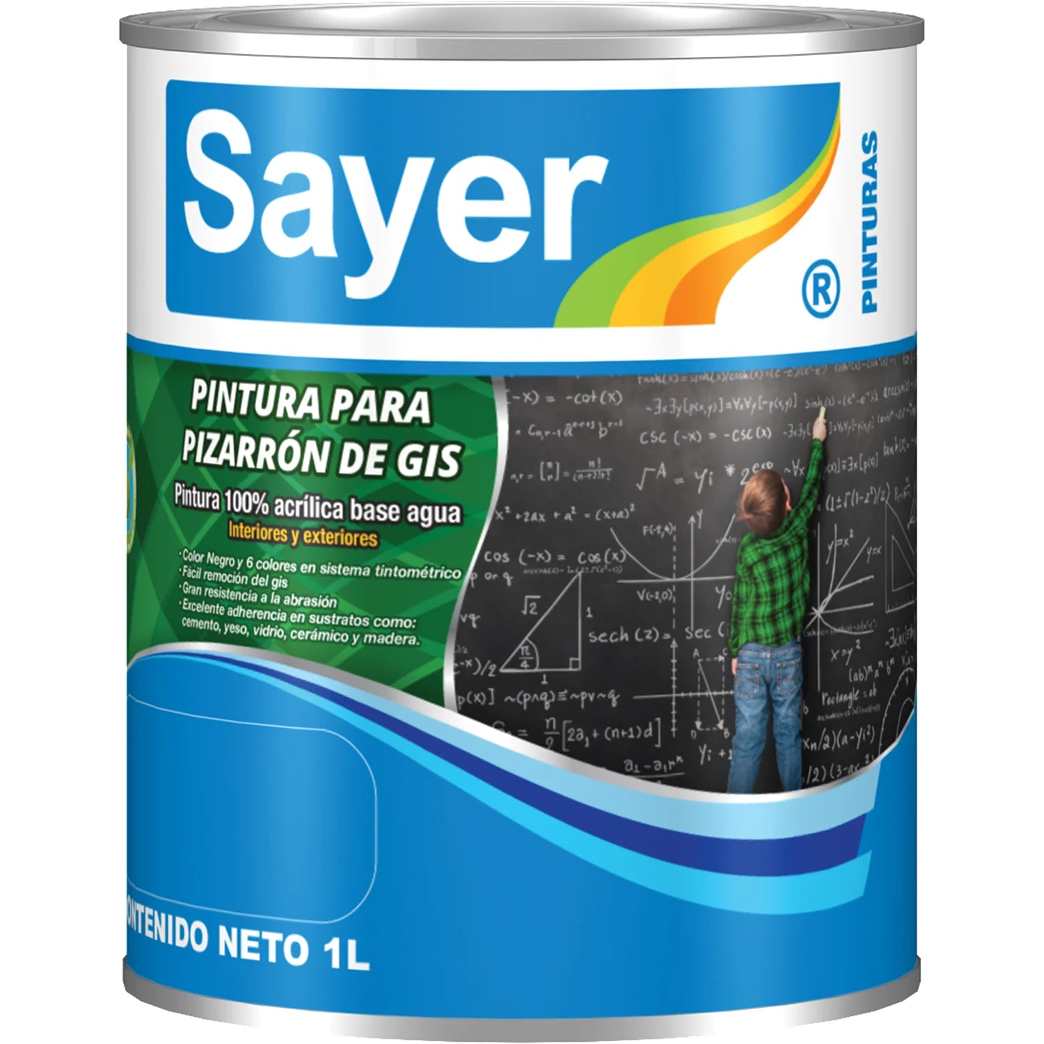 PINTURA PARA PIZARRON DE GIS NEGRO