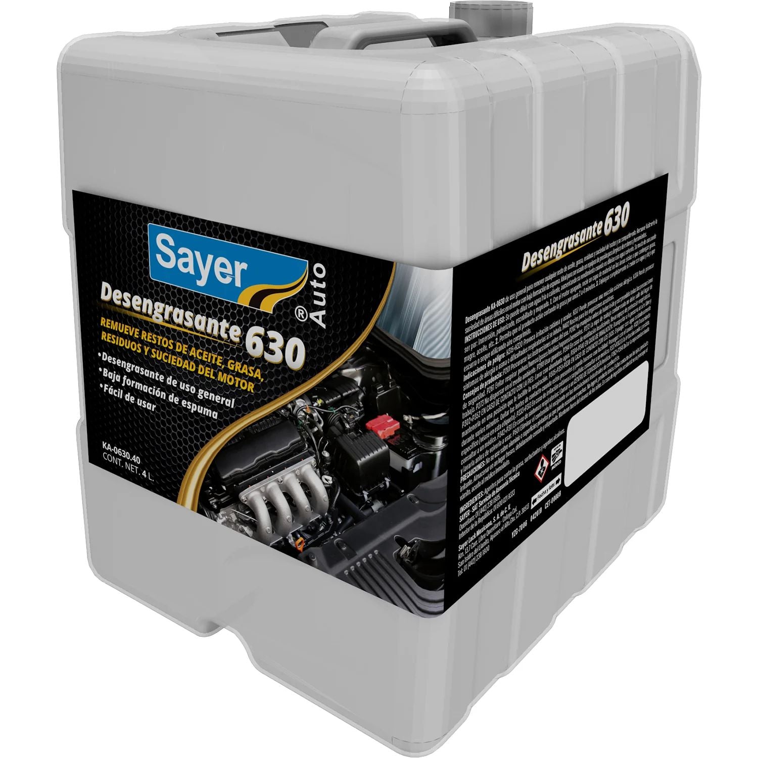 DESENGRASANTE PARA MOTOR